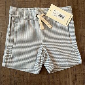 Boys Size 3 Blue and White Striped Shorts